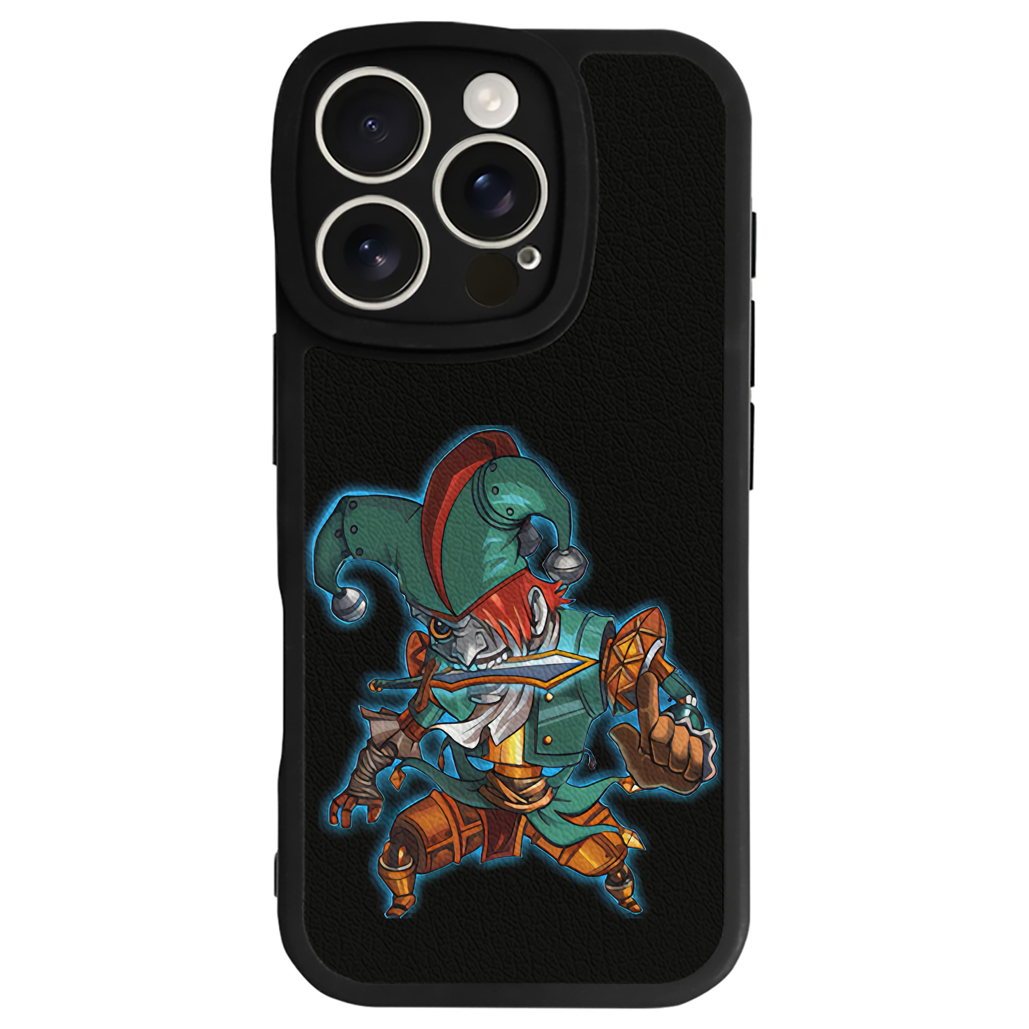 リーグ・オブ・レジェンド League of Legends LOL 【iPhone 16シリーズ対応】シリコンスマホケース（レザー調） 材質：シリコン